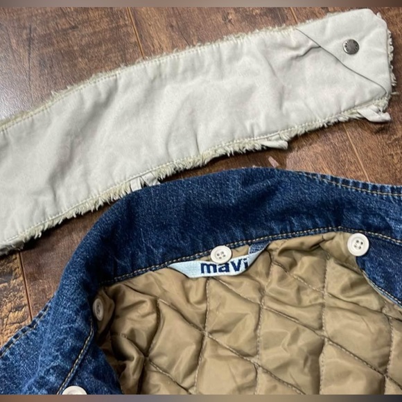 Mavi Jean Jacket with detachable wool - Picture 2 of 4